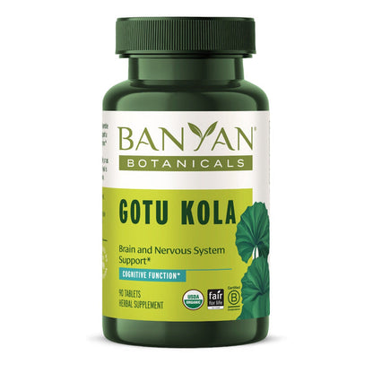 Banyan Batonicals Brahmi/Gotu Kola tablets - The Vedic Store