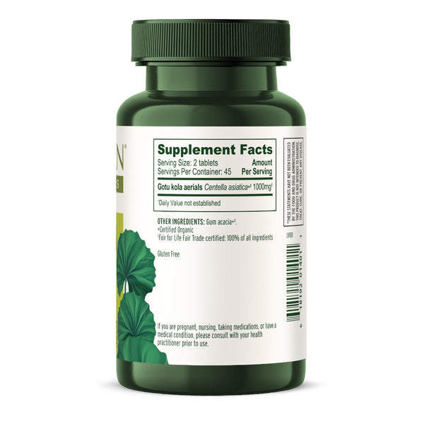 Banyan Batonicals Brahmi/Gotu Kola tablets - The Vedic Store