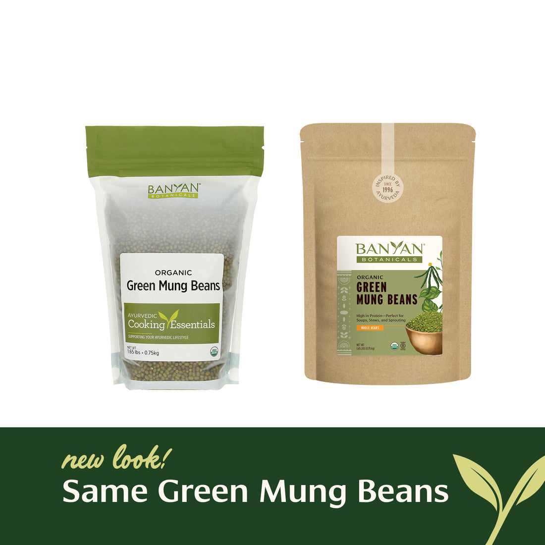 Green Mung Beans - The Vedic Store