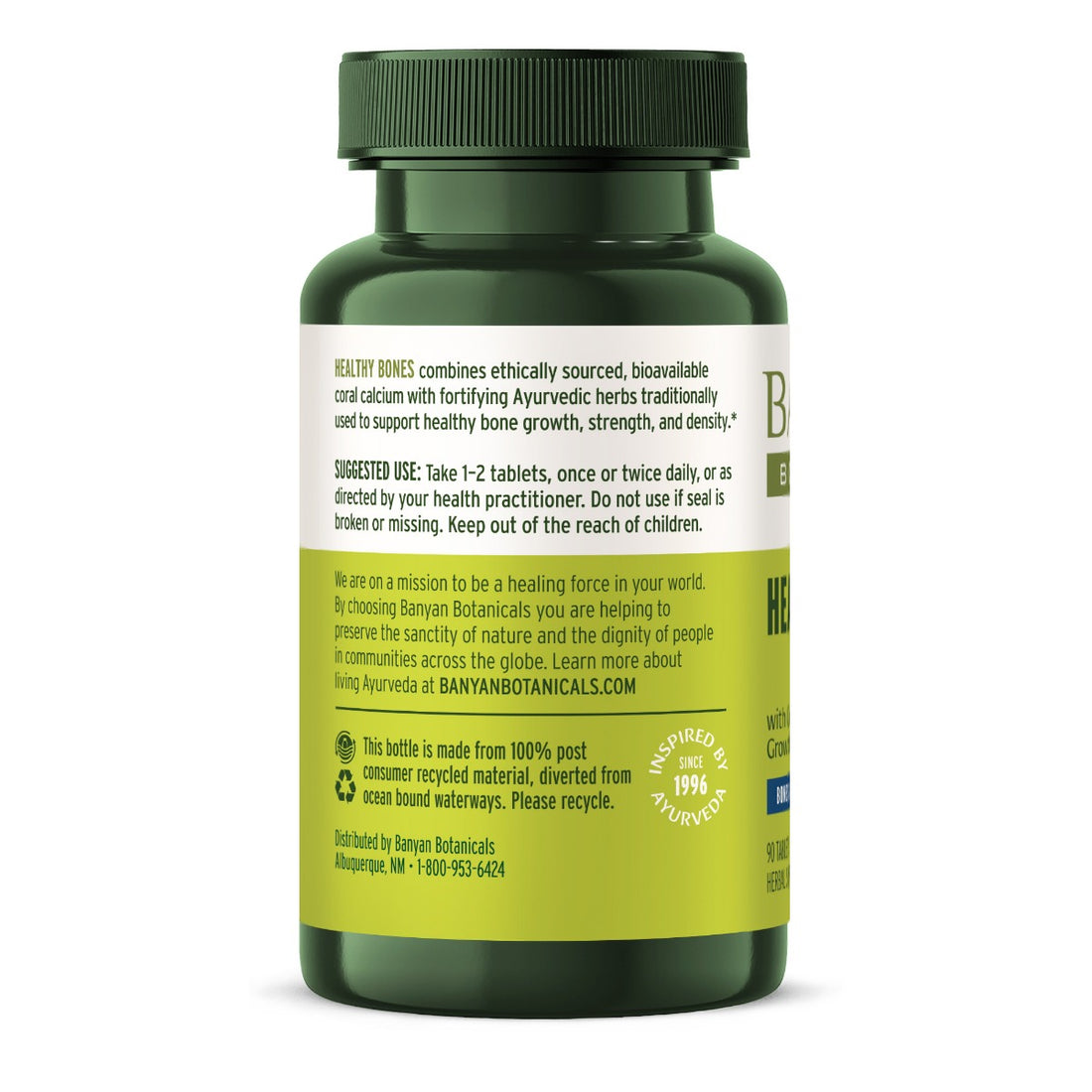 Banyan Botanicals Healthy Bones tablets - The Vedic Store