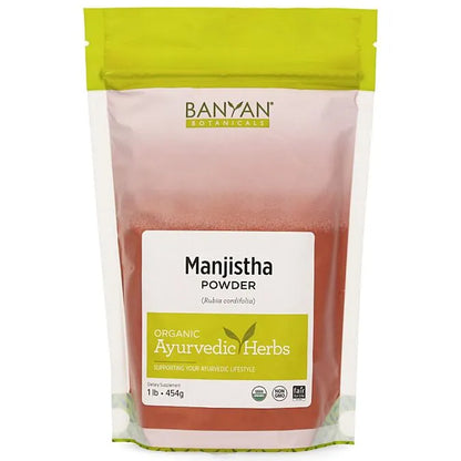 Banyan Botanicals Manjista Powder - The Vedic Store
