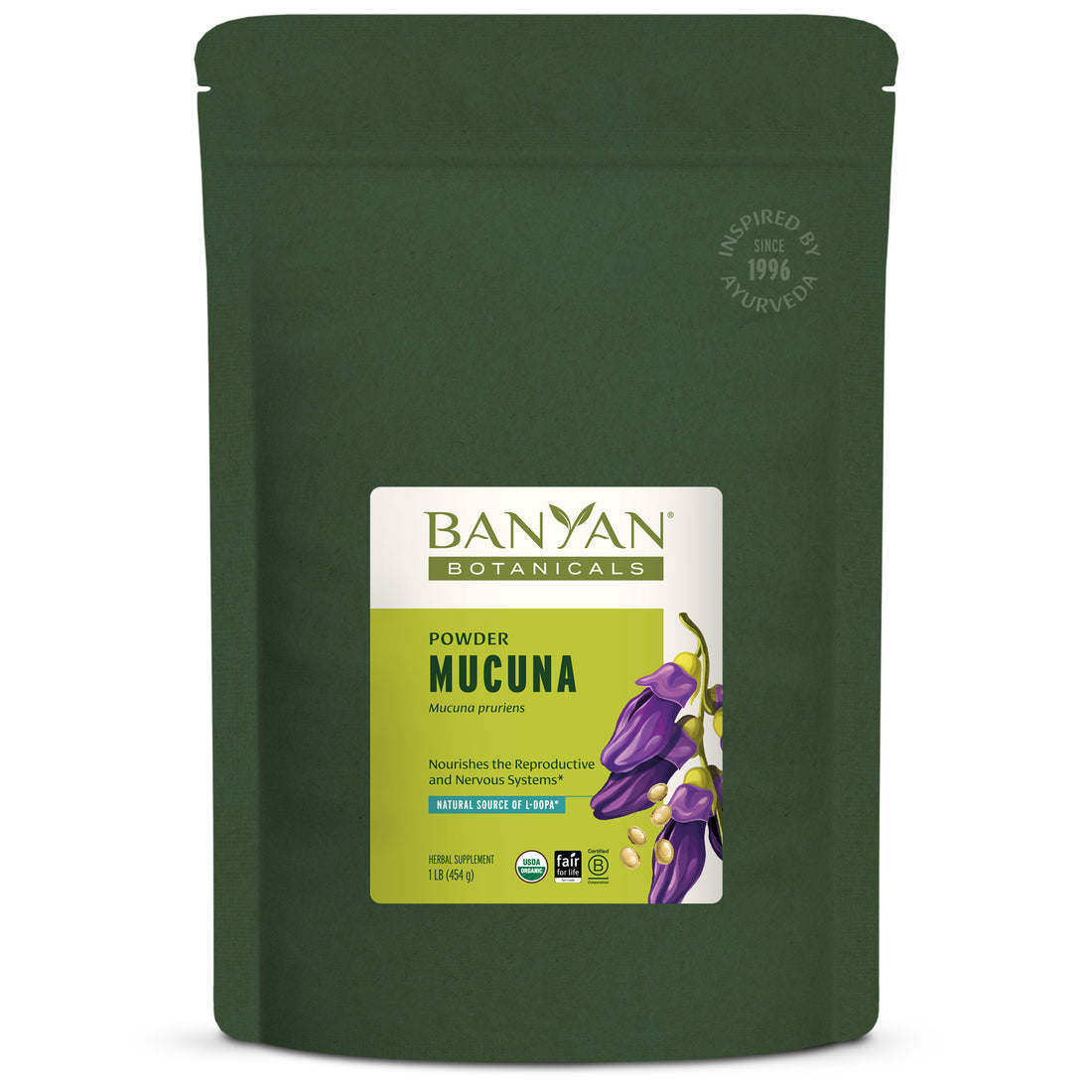 Banyan Botanicals Mucuna (Kapikacchu) powder - The Vedic Store