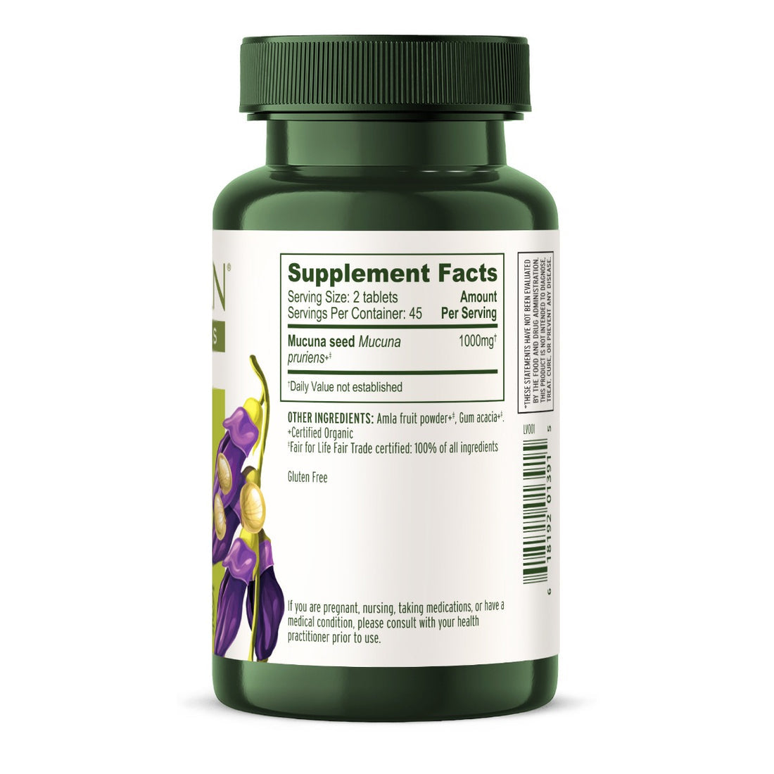 Banyan Botanicals Mucuna (Kapikacchu) Tablets - The Vedic Store