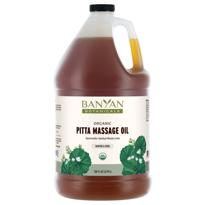 Banyan Botanicals Pitta Massage Oil - The Vedic Store