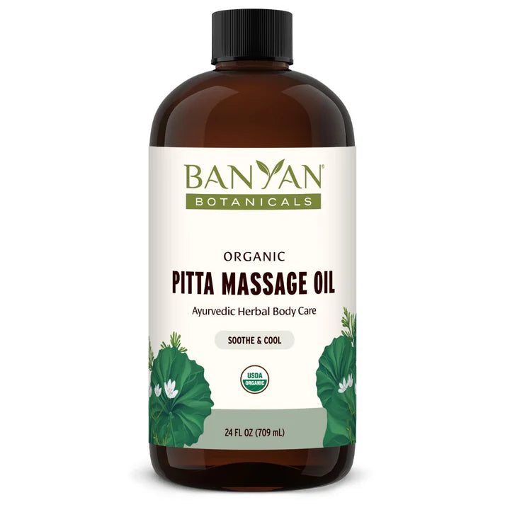 Banyan Botanicals Pitta Massage Oil - The Vedic Store