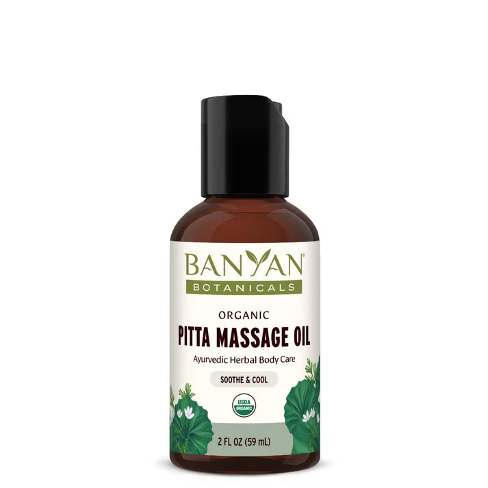 Banyan Botanicals Pitta Massage Oil - The Vedic Store