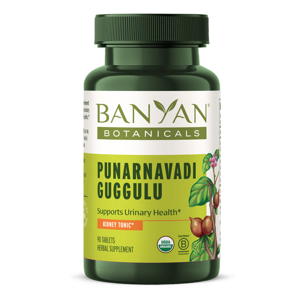 Banyan Botanicals Punarnavadi Guggulu tablets - The Vedic Store
