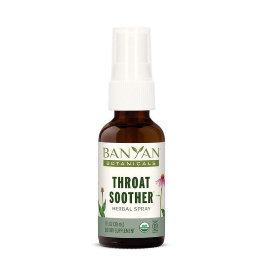 Banyan Botanicals Throat Soother Spray (1 fl oz) - The Vedic Store