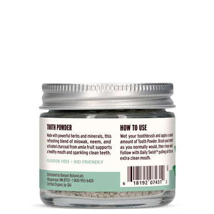 Banyan Botanicals Tooth powder, mint (0.75 oz)