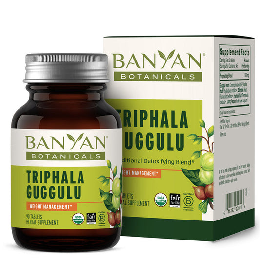 Banyan Botanicals Triphala Guggulu tablets - The Vedic Store