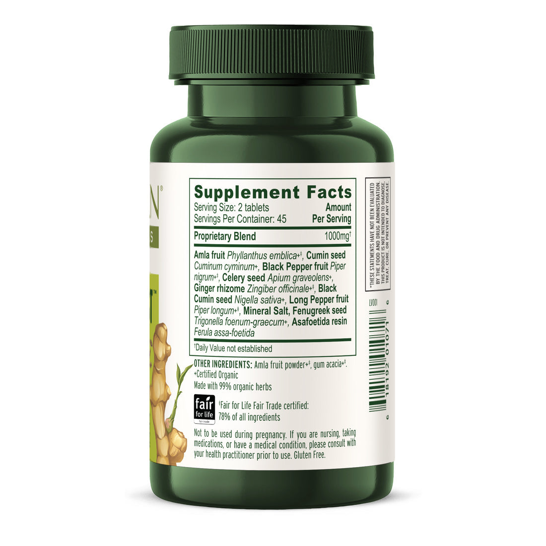 Banyan Botanicals Vata Digest tablets - The Vedic Store