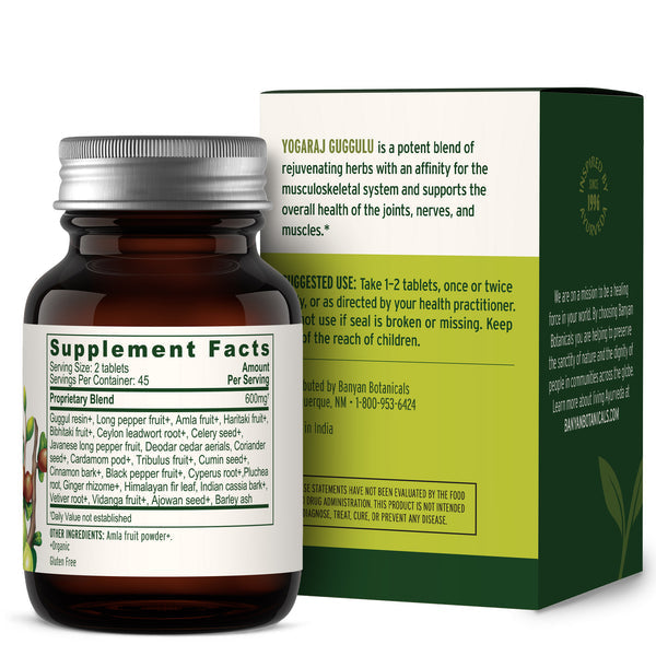 Banyan Botanicals Yogaraj Guggulu - The Vedic Store