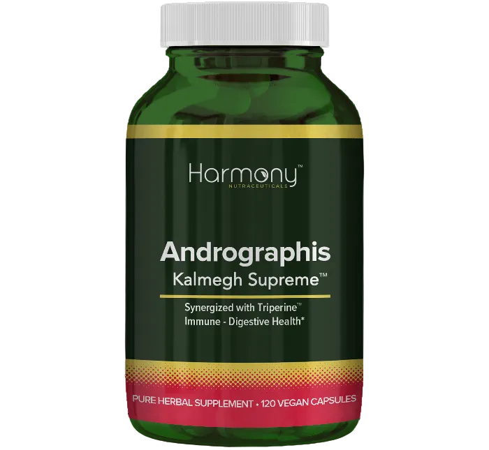 Immunity Boosting Andrographis Supreme (Kalmegh) Capsules - Immune Support - TheVedicStore.com