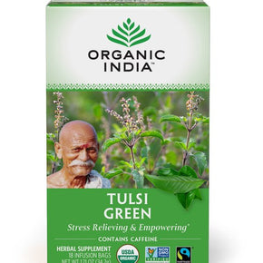 Tulsi Tea Green (18 count) - Organic India