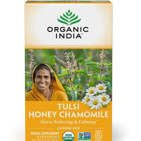 Tulsi Infusion Honey Chamomile (18 count) - Organic India