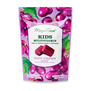 Kids Multivitamin Soft Chews - Grape - TheVedicStore.com