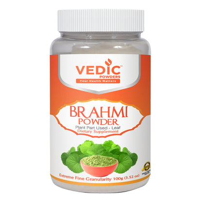 Vedic Brahmi Powder | Supports Healthy Memory - The Vedic Store
