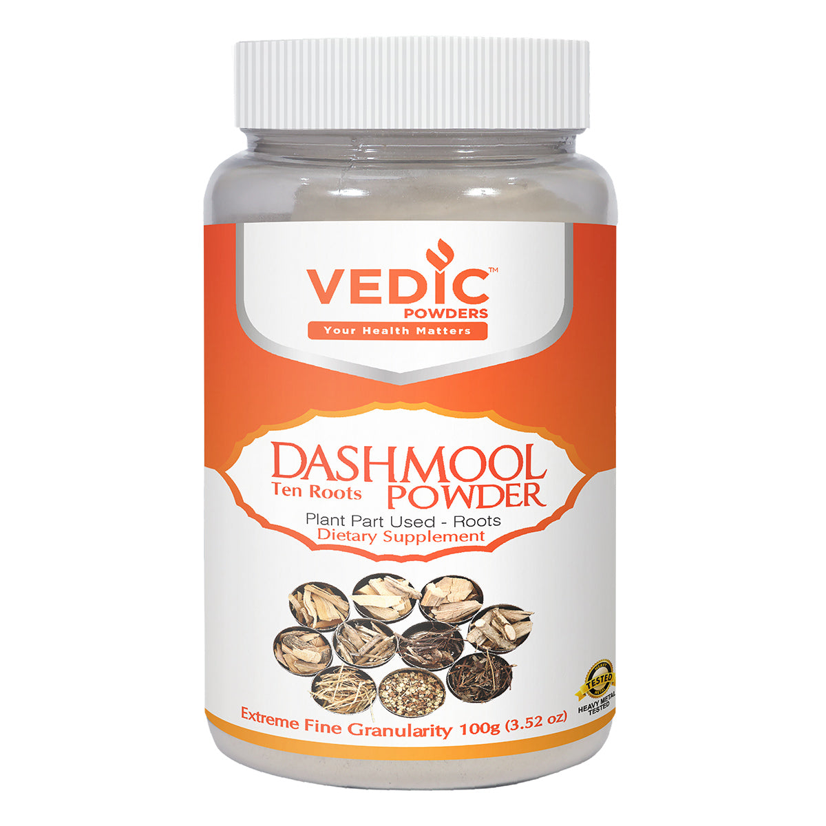 Vedic Dashmool Powder | Supports Healthy Muscle & Joints - The Vedic Store