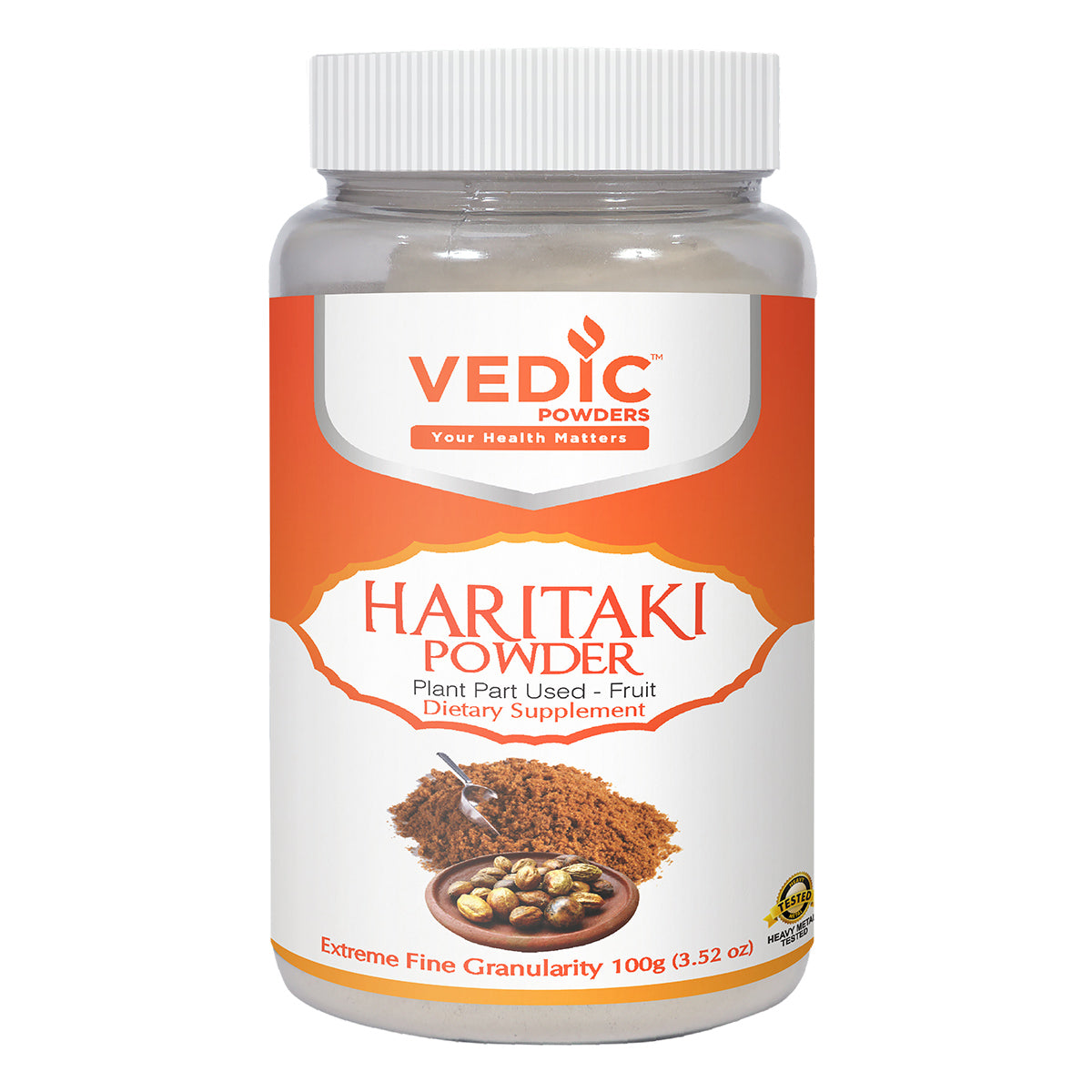 Vedic Haritaki Powder | Supports Healthy Bowel Movement - The Vedic Store