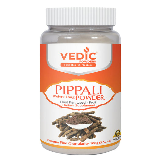 Vedic Pippali (Ganthoda) Powder | Supports Respiratory Health - The Vedic Store