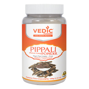 Vedic Pippali (Ganthoda) Powder | Supports Respiratory Health