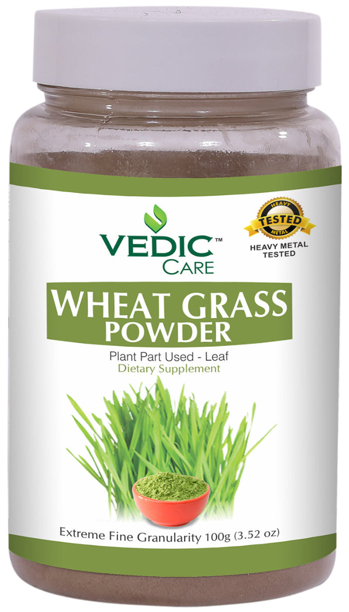 Vedic Wheatgrass Powder - 100g - TheVedicStore.com