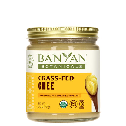 Organic Ghee  Cultured Ghee from Grass-Fed Cows - The Vedic Store