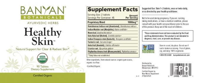 Healthy Skin Tablets - TheVedicStore.com