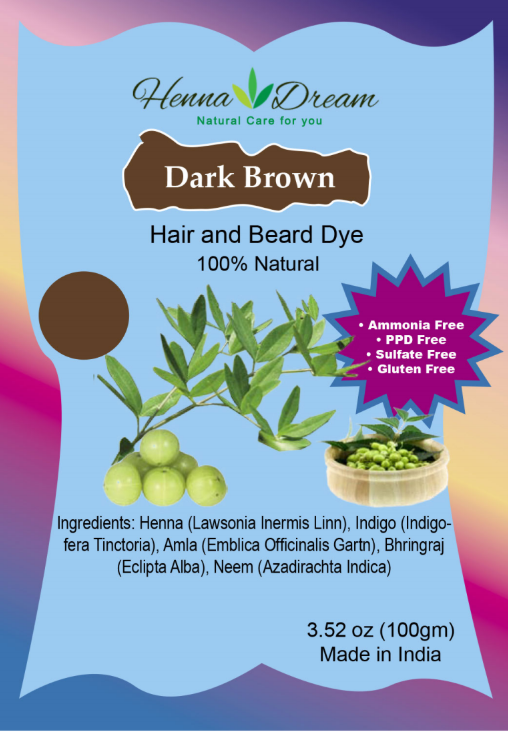Henna Dream Brown - TheVedicStore.com