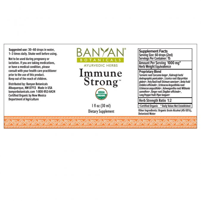 Immune Strong™ liquid extract - TheVedicStore.com