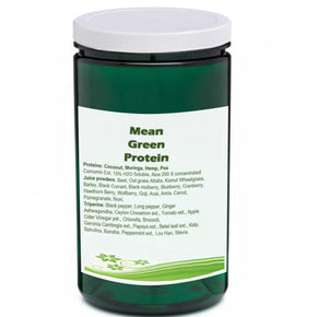Mean Green Protein Powder (600 gm) - TheVedicStore.com