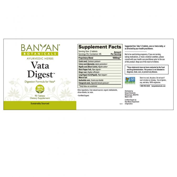 Vata Digest - TheVedicStore.com