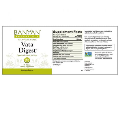 Vata Digest - TheVedicStore.com